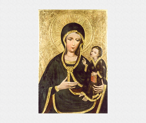 Obraz zasłonięty i odsłonięty zarazem