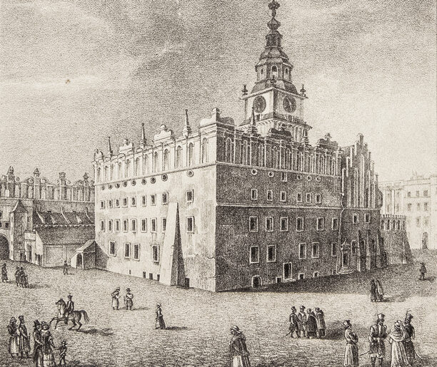 Włosi w Krakowie. Izba nazywana „cłem” w nieistniejącym spichlerzu miejskim