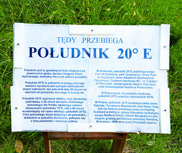 Południk 20°E i bistro „Wawelska”, os. Złotego Wieku, Kraków
