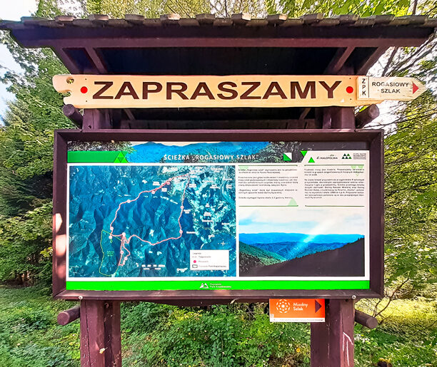 Ścieżka dydaktyczno-przyrodnicza Rogasiowy Szlak, Roztoka Ryterska