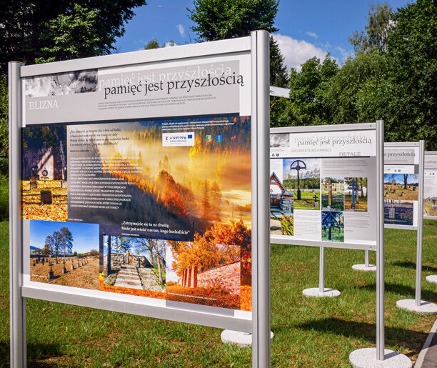 Park historyczny i sensoryczny w Sękowej